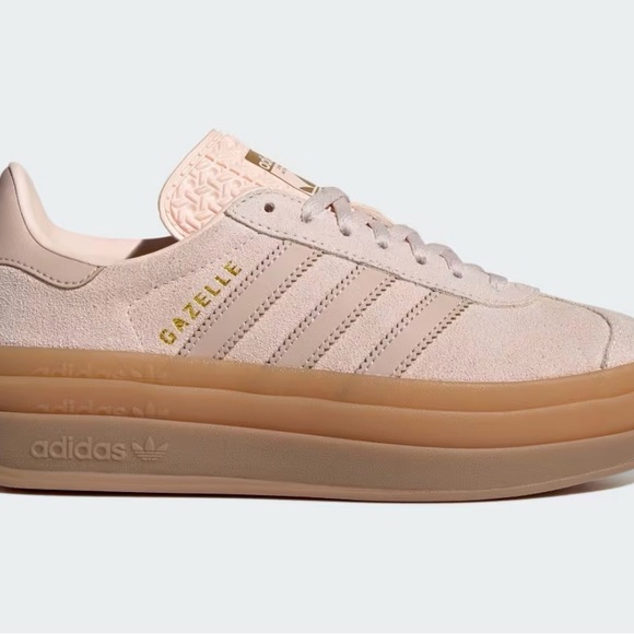adidas Originals Cream and Tan Sneakers - Picture 2 of 7